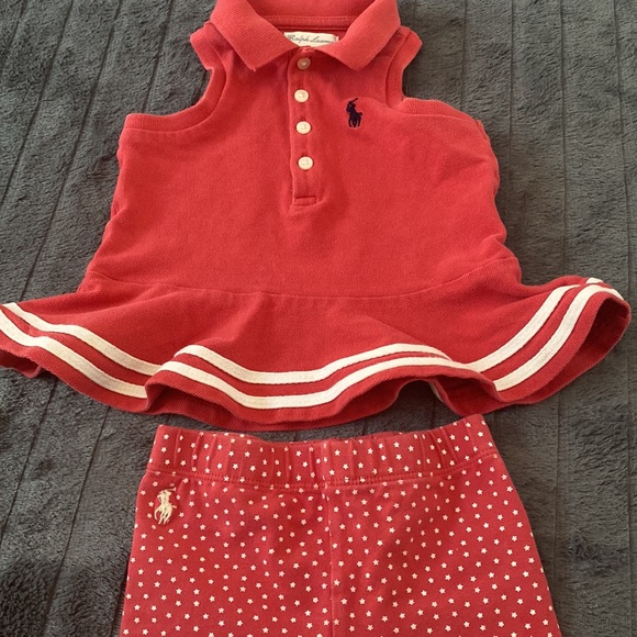 “Bundle” Ralph Lauren, Carter’s Matching Set and Cute Backless Hulter Dress - Picture 5 of 16